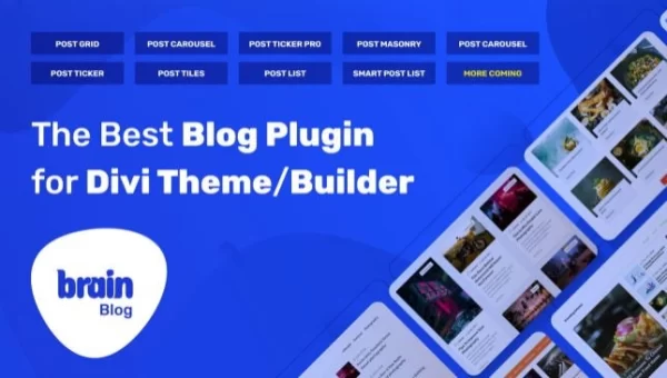 BrainBlog Divi Post Modules 1.2.7 GPL Plugins