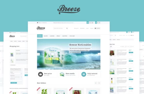 Breeze — Responsive WooCommerce Theme 1.0.1 GPL Theme