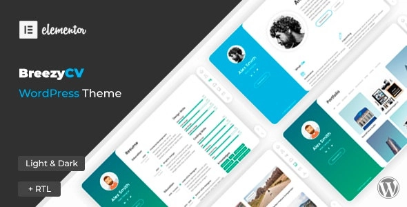 BreezyCV Resume Theme 1.5.2 GPL Theme 1 BreezyCV Resume Theme 1.5.2 GPL Theme