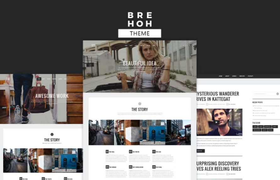 Brehoh WordPress Theme 1.2 GPL Theme 1 Brehoh WordPress Theme 1.2 GPL Theme
