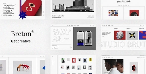 Breton Creative Agency Theme 1.2.1 GPL Theme