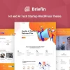 Briefin is an IoT and AI Tech Startup Responsive WordPress Theme 1.0.0破解版主题