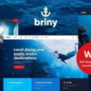 Briny Scuba Diving Water Sports WordPress Theme RTL 1.5.4破解版主题