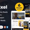 Brixel Building Construction WordPress Theme 2.1.0破解版主题