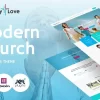 BrotherlyLove Modern Church WordPress Theme 1.0.1破解版主题