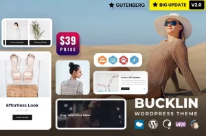 Bucklin Creative Personal Blog WordPress Theme 2.2 GPL Theme