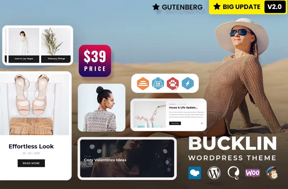 Bucklin Creative Personal Blog WordPress Theme 2.2 GPL Theme 1 Bucklin Creative Personal Blog WordPress Theme 2.2 GPL Theme