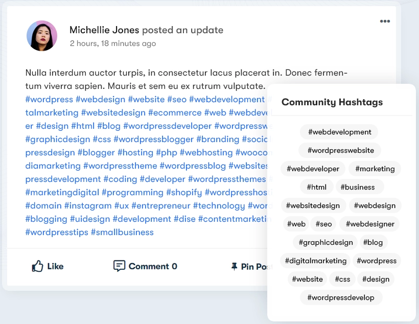 BuddyPress Hashtags 2.9.2 GPL Plugins 1 BuddyPress Hashtags 2.9.2 GPL Plugins