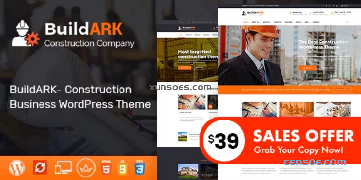 BuildARK- Construction Business WordPress Theme 1.5 GPL Theme 1 BuildARK- Construction Business WordPress Theme 1.5 GPL Theme