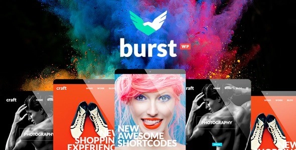 Burst Creative Design Agency 3.5 GPL Theme