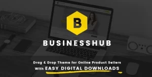 Business Hub | Responsive Theme For Online Business 1.1.9 GPL Theme