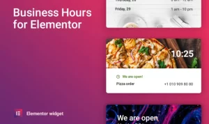 Business hours for Elementor 1.0.7 GPL Plugins