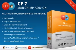 CF7 7 Mailchimp Add-on 2.2 GPL Plugins