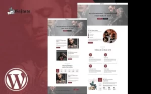 Caftato Tatoo Artist WordPress Theme 1.0.0 GPL Theme