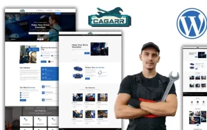 Cagaar Mechanics Car Repair WordPress Theme 1.0.0 GPL Theme