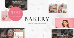 Cake Bakery Pastry WP 6.5 GPL Theme