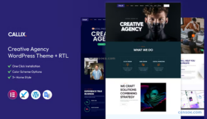 Callix – Creative Agency WordPress Theme + RTL 2.4 GPL Theme