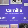 Camille Multi Concept WordPress Theme 1.2.1破解版主题