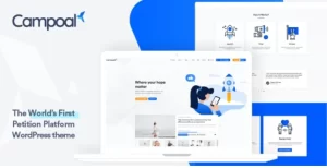 Campoal Social Movement WordPress Theme 2.3.8 GPL Theme