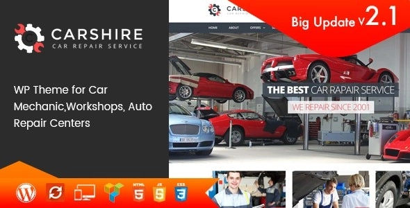 Car Shire || Auto Mechanic Repair WordPress Theme 3.4 GPL Theme 1 Car Shire || Auto Mechanic Repair WordPress Theme 3.4 GPL Theme