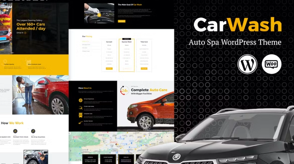 Car Wash Auto Spa WordPress Theme 2.8 GPL Theme 1 Car Wash Auto Spa WordPress Theme 2.8 GPL Theme