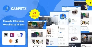 Carpetx Cleaning Services WordPress Theme 1.6 GPL Theme