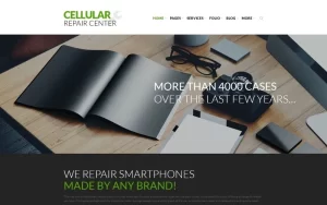 Cellular Repair Center WordPress Theme 1.0.0 GPL Theme