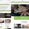 Charity Events Modern Charity Fundraising WordPress Theme 1.1.4破解版主题