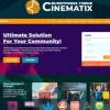 Cinematix BuddyPress Nouveau Membership Theme 3.2破解版主题