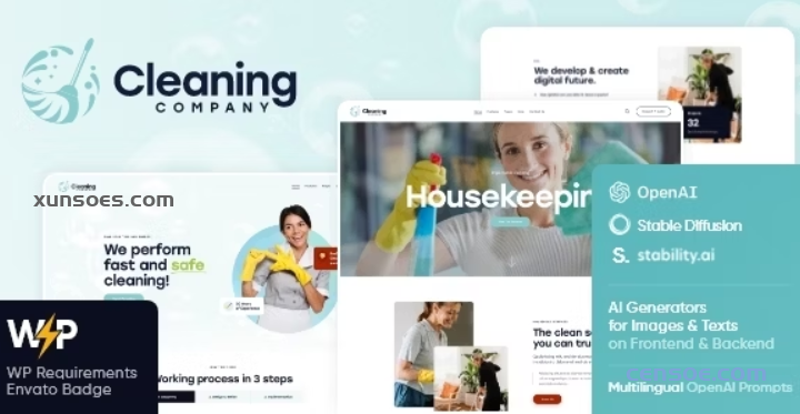 Cleaning Company Maid Service WordPress Theme 1.6.1 GPL Theme 1 Cleaning Company Maid Service WordPress Theme 1.6.1 GPL Theme