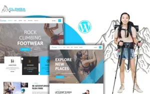Climba Outdoor Mountain Hiking WordPress Theme 1.0.0 GPL Theme