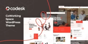 Codesk Creative Office Space WordPress Theme 1.1.2 GPL Theme
