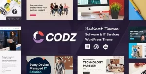 Codz Software IT Services Theme 1.0.4 GPL Theme