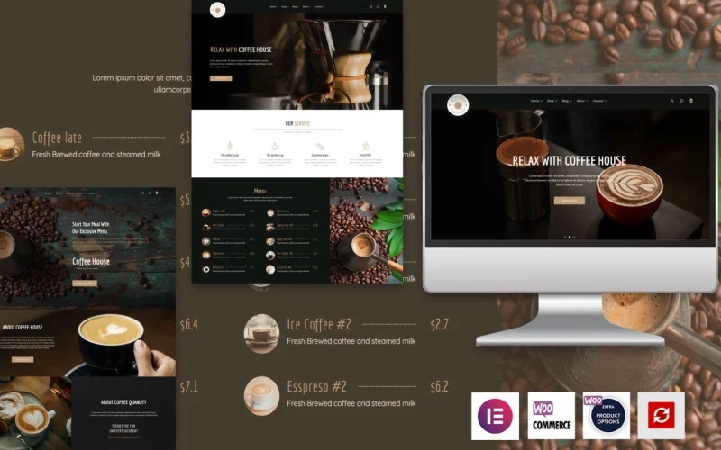 Coffee House The Elementor Coffee WordPress Theme 1.3 GPL Theme 1 Coffee House The Elementor Coffee WordPress Theme 1.3 GPL Theme