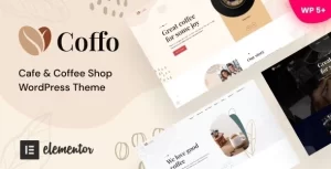 Coffie Cafe Coffee Shop WordPress Theme 1.05 GPL Theme