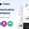 Colary Communication Company WordPress Theme 1.0.1破解版主题