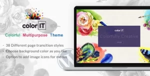 Color Folio Portfolio WordPress 1.2 GPL Theme