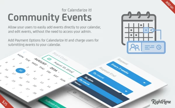 Community Events Calendarize it! 1.8.0.10196 GPL Plugins