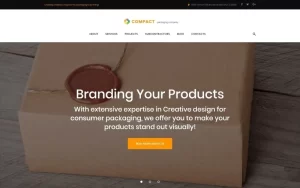 Compact Packaging Company WordPress Theme 1.0.0 GPL Theme