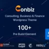 Conbiz – Business Consulting WordPress Theme 1.6破解版主题
