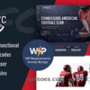 Conquerors American Football NFL WordPress Theme 1.2.13破解版主题