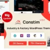 Constim Industry Factory WordPress Theme 1.0.1破解版主题