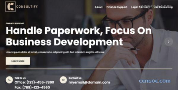Consultify – Business Theme for Consulting Companies 1.0.0 GPL Theme