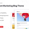 Contentberg Blog Content Marketing Blog Theme 3.0.1 GPL Theme 3 Contentberg Blog Content Marketing Blog Theme 3.0.1破解版主题