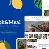 Cook038Meal Food Blog Recipe WordPress Theme 1.0.1破解版主题