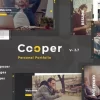Cooper Creative Responsive Personal Portfolio WordPress Theme 4.4破解版主题
