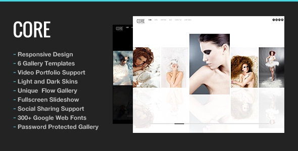 Core | Photography 5.9.1 GPL Theme