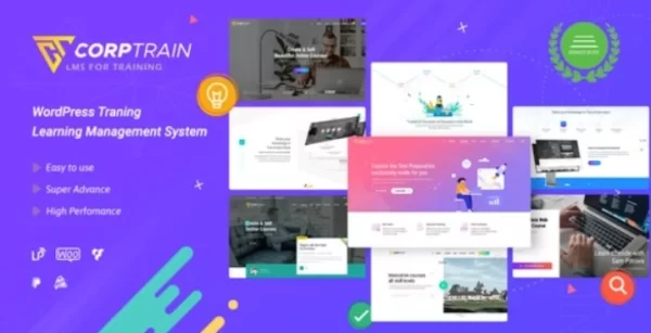 CorpTrain | Corporate Training WordPress Theme 3.3.8 GPL Theme