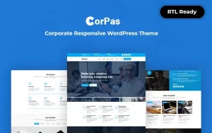 Corpas Corporate Responsive WordPress Theme 1.0.0 GPL Theme