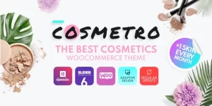 Cosmetro Cosmetics Store Elementor WooCommerce Theme 4.0.6 GPL Theme